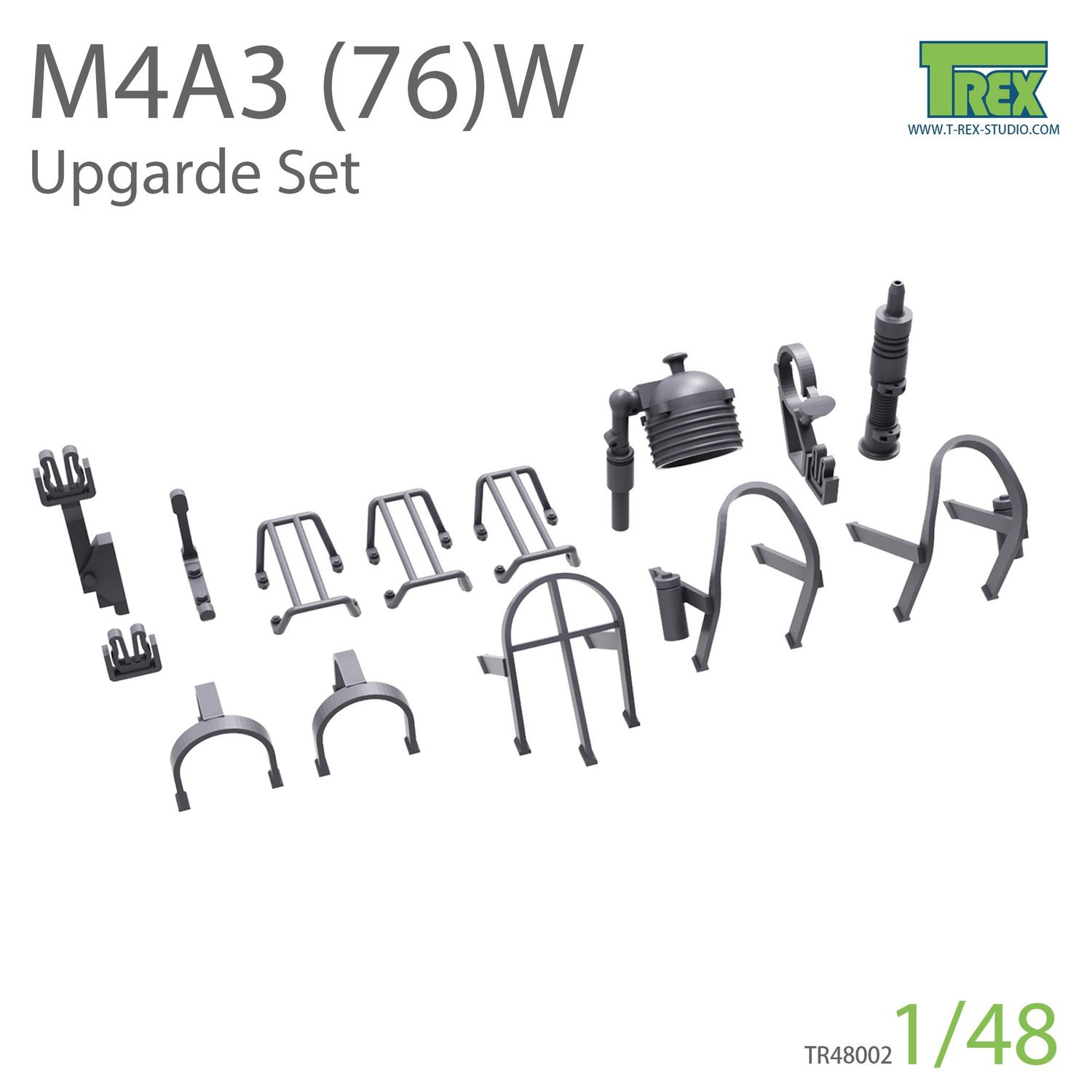 TR48002 - M4A3 (76)W Upgrade Set - 1:48