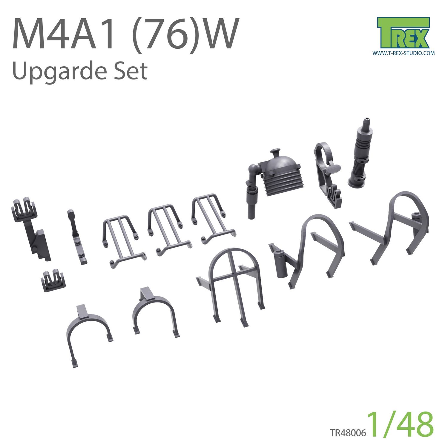 TR48006 - M4A1 (76)W Upgrade Set - 1:48