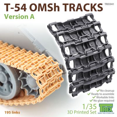 TR85041 - T-54 OMSh Tracks Version A - 1:35