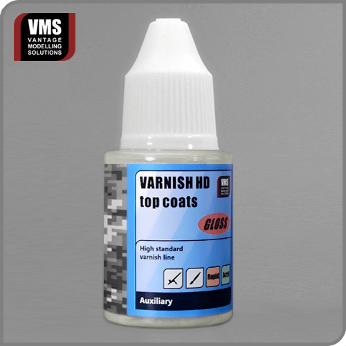 VMS.AX05G - Varnish HD Top Coats Gloss 30 ml