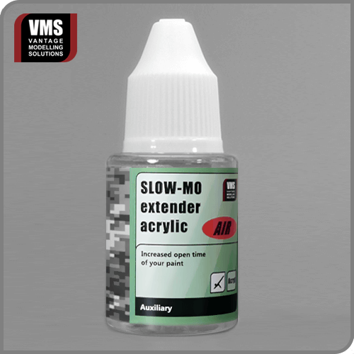 VMS.AX08 - Slow-Mo Paint Aux Acrylic Extender for Airbrush 30 ml
