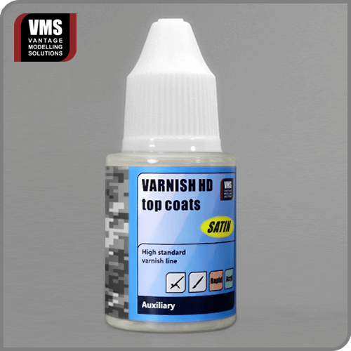 VMS.AX05S - Varnish HD Top Coats Satin 30 ml