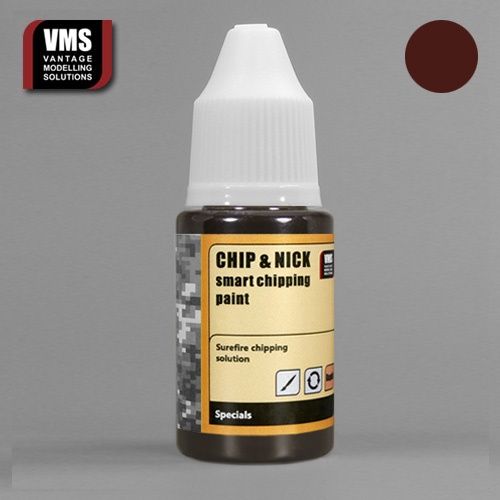 VMS.CN.01 - Chip &amp; Nick Smart Chipping Paint - 01 Dark Brown - 20 ml