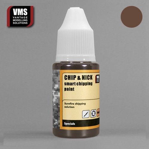 VMS.CN.02 - Chip &amp; Nick Smart Chipping Paint - 02  Medium Brown - 20 ml