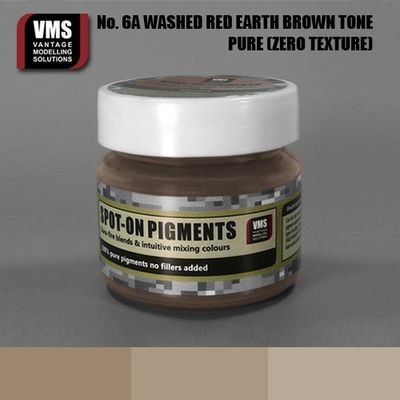 VMS.SO.06AZT - No. 6A Red Earth Washed Brown Tone - Zero texture (Pure) 45 ml