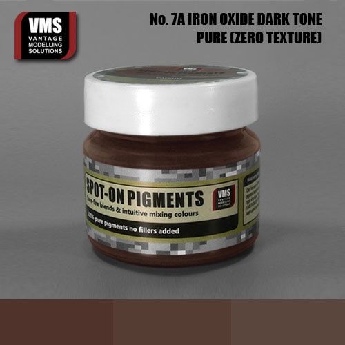 VMS.SO.07AZT - No. 7A Dark Iron Oxide Old Rust Dark Tone - Zero texture (Pure) 45 ml