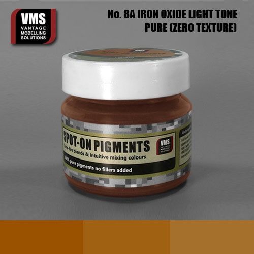 VMS.SO.08AZT - No. 8A Light Iron Oxide Fresh Rust - Zero texture (Pure) 45 ml