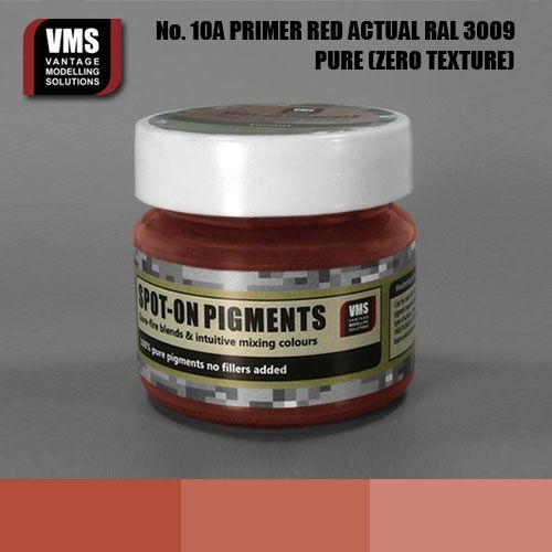 VMS.SO.10AZT - No. 10A Primer Red RAL 3009 Actual - Zero texture (Pure) 45 ml