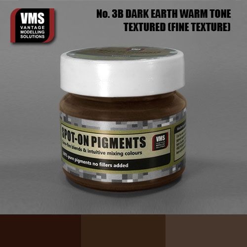VMS.SO.03BFT - No. 3B European Dark Earth Chernozem Warm Tone - Fine texture 45 ml