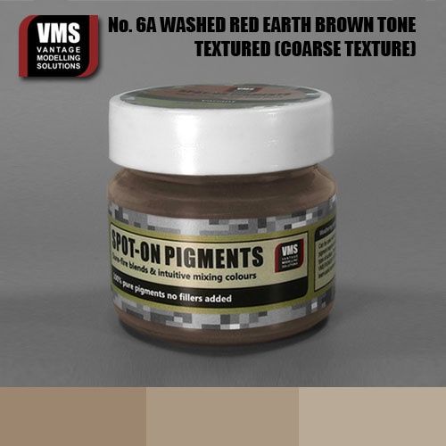 VMS.SO.06ACT  - No. 6A Red Earth Washed Brown Tone - Coarse texture 45 ml