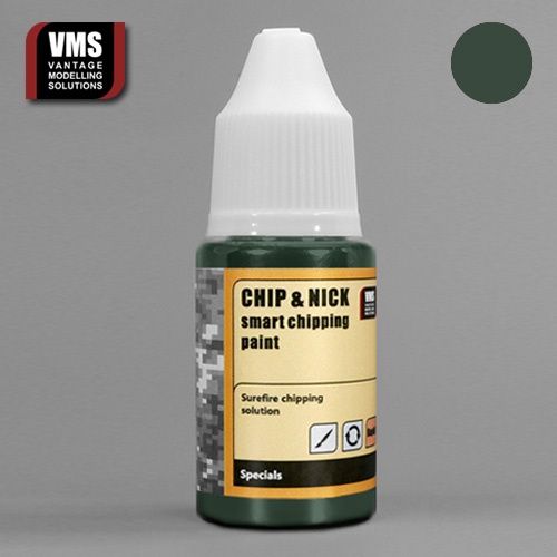 VMS.CN.09 - Chip &amp; Nick Smart Chipping Paint - 09 Dark Green - 20 ml