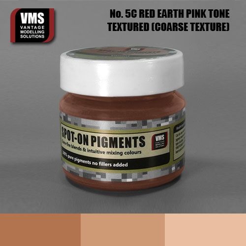 VMS.SO.05CCT  - No. 5C Red Earth Pink Tone - Coarse texture 45 ml