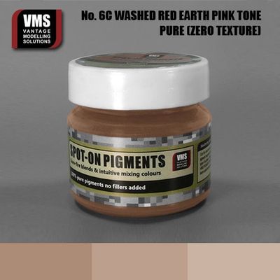 VMS.SO.06CZT - No. 6C Red Earth Washed Pink Tone - Zero texture (Pure) 45 ml