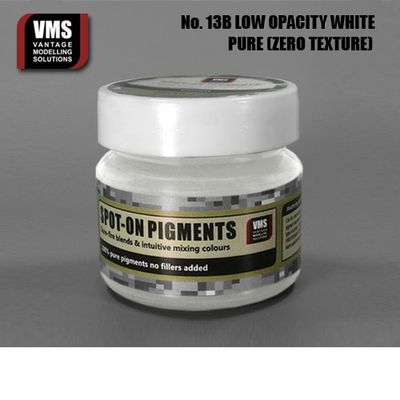 VMS.SO.13BZT - No. 13B Low Opacity White - Zero texture (Pure) 45 ml
