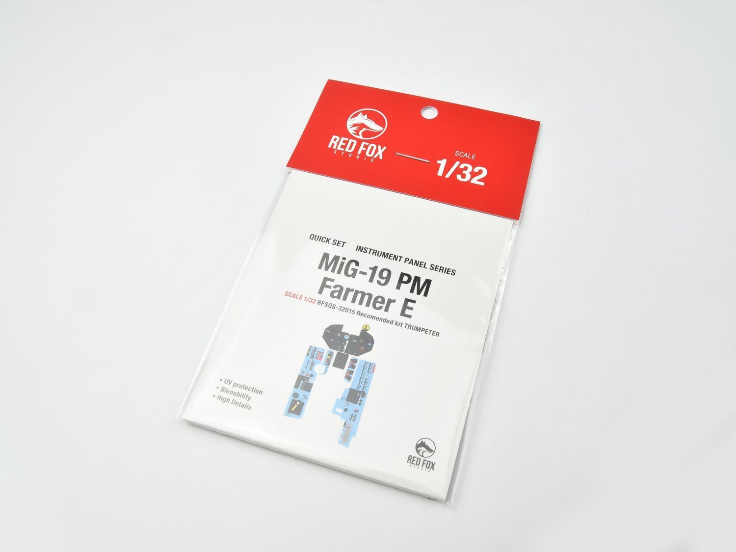 RFSQS-32015 - MiG-19 PM Farmer E Quick Set 3D Instrument Panel (for Trumpeter) - 1:32