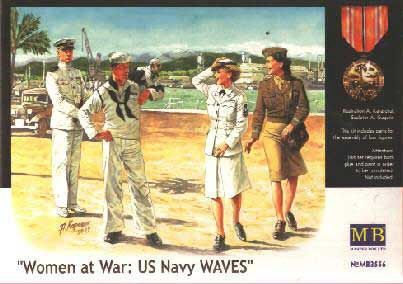 MB3556 - Women at War: US Navy WAVES - 1:35
