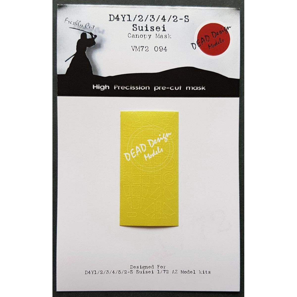 VM72094 - D4Y1/2/3/4/2-S Suisei Canopy Mask (For AZ Model kit) - 1:72