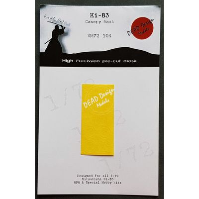 VM72104 - Ki-83 Canopy Mask (For Special Hobby kit) - 1:72