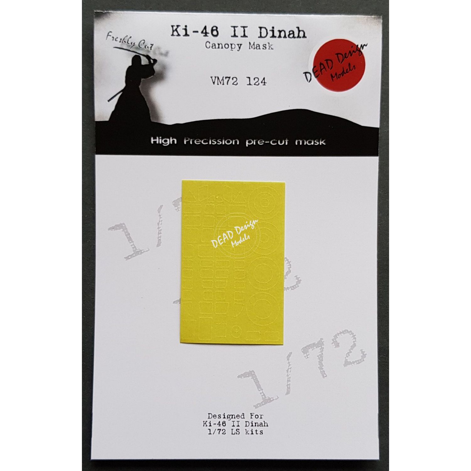 VM72124 - Ki-46 II Dinah Canopy Mask (For LS kit) - 1:72