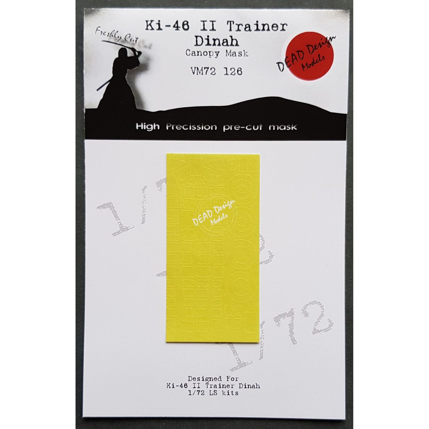 VM72126 - Ki-46 II Trainer Dinah Canopy Mask (For LS kit) - 1:72