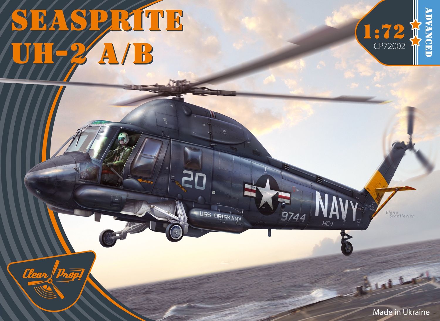 CP72002 - UH-2A/B Seasprite (Advanced kit) - 1:72
