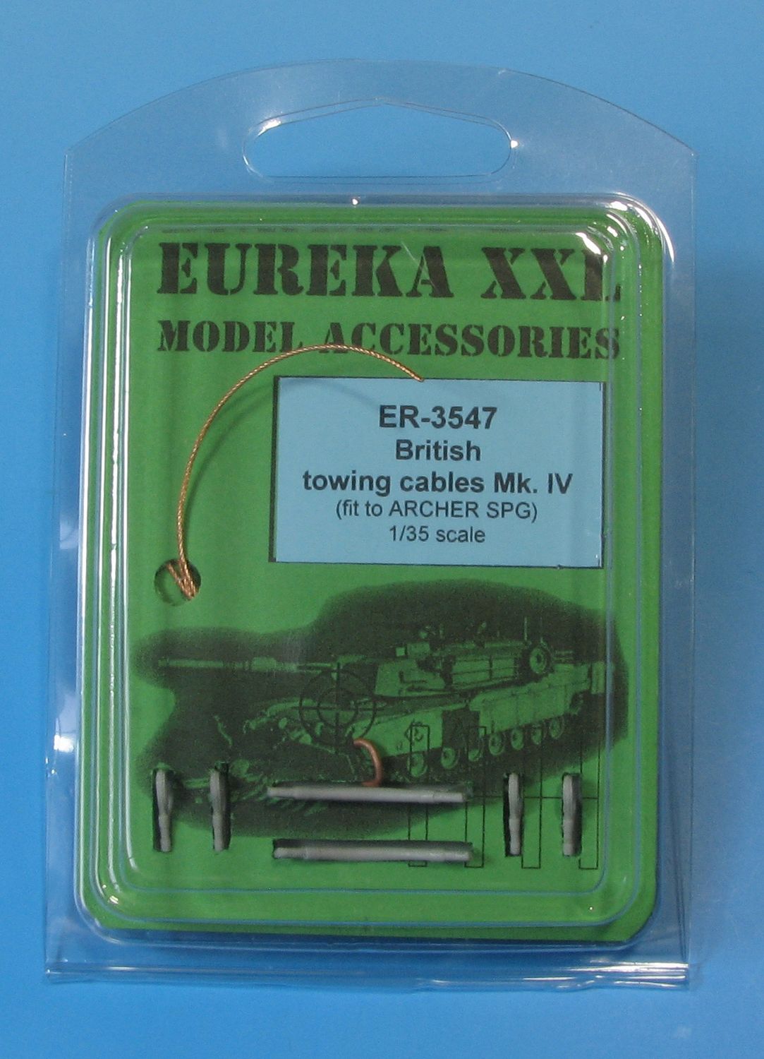 ER-3547 - British towing cable Mark IV for Archer SPG - 1:35