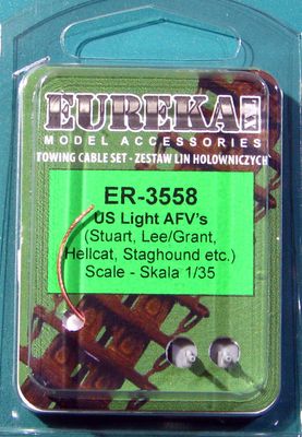 ER-3558 - Towing cables for light Allied AFVs - 1:35