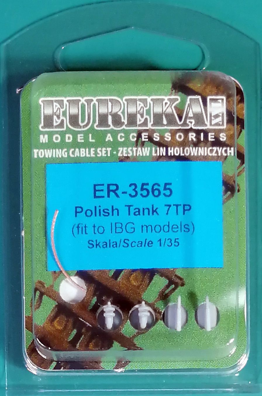 ER-3565 - Towing cable for Polish 7TP Tank (IBG Models) - 1:35