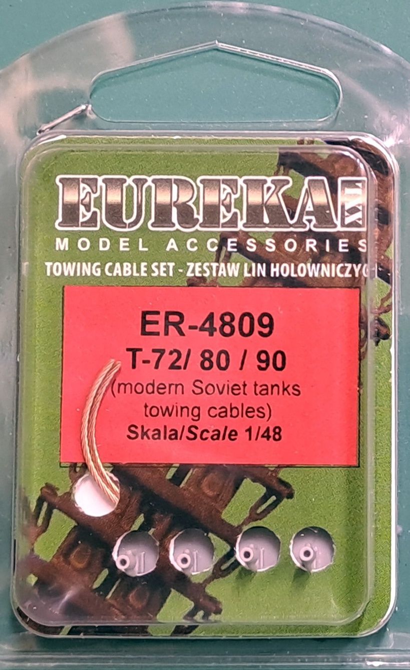 ER-4809 - Towing Cable For Modern Soviet Tanks T-72/80/90 - 1:48