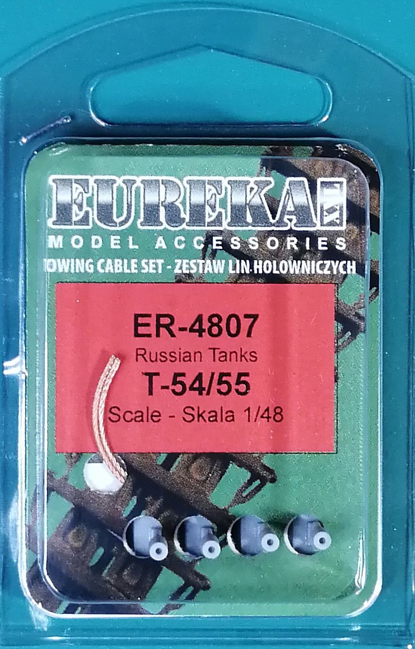 ER-4807 - Towing cable for Soviet T-54/T-55 Tanks - 1:48