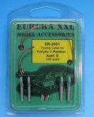 ER-2501 - Towing cable for Pz.Kpfw.V Panther Ausf.G Tank - 1:25