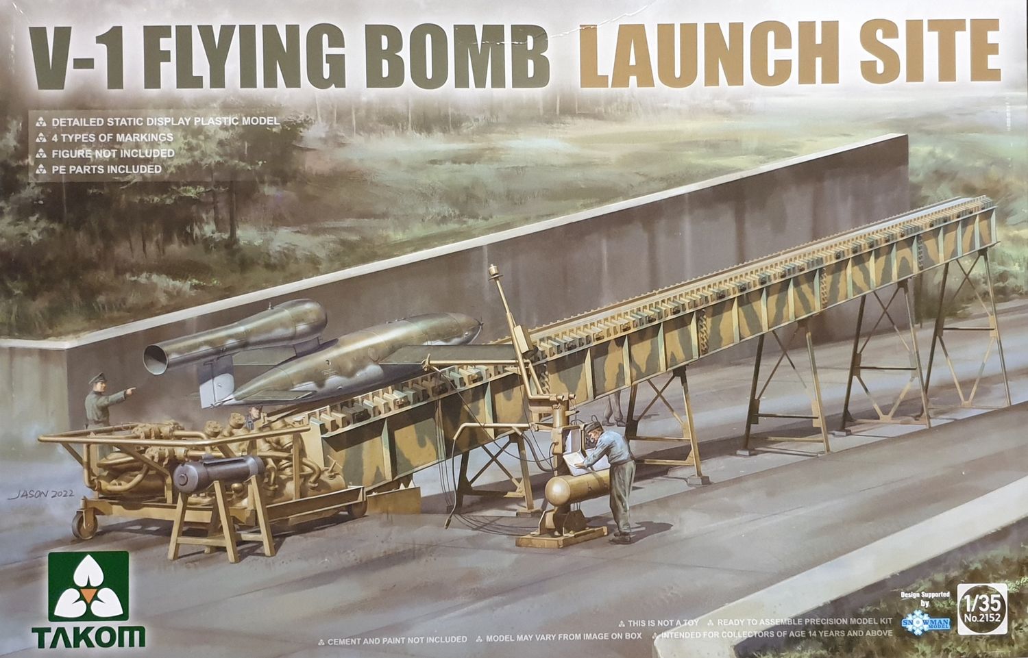 2152 - V-1 Flying Bomb Launch Site - 1:35