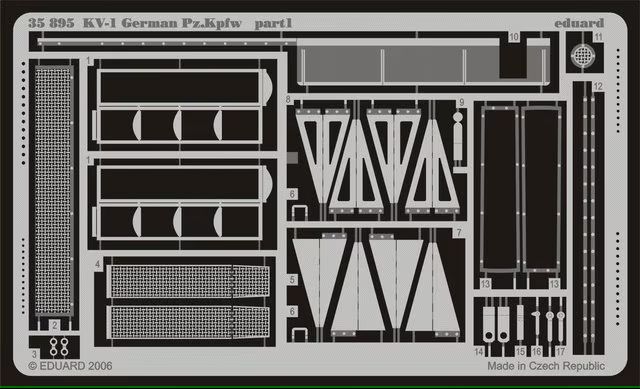 35895 - KV-1 German Pz.Kpfw - 1:35