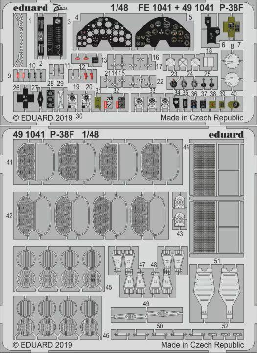 491041 - P-38F Lightning - 1:48