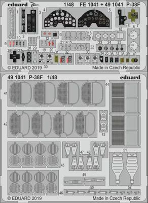 491041 - P-38F Lightning - 1:48