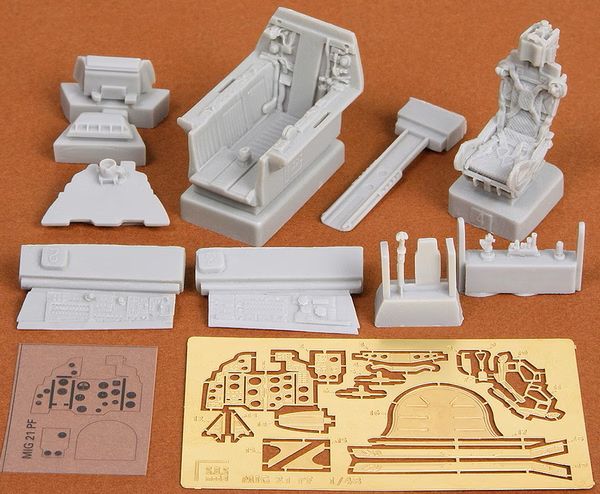 48040 - Mig-21 PF cockpit set - 1:48
