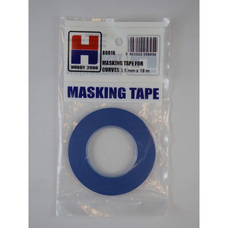 80016 - Masking Tape For Curves 3,5mm x 18m