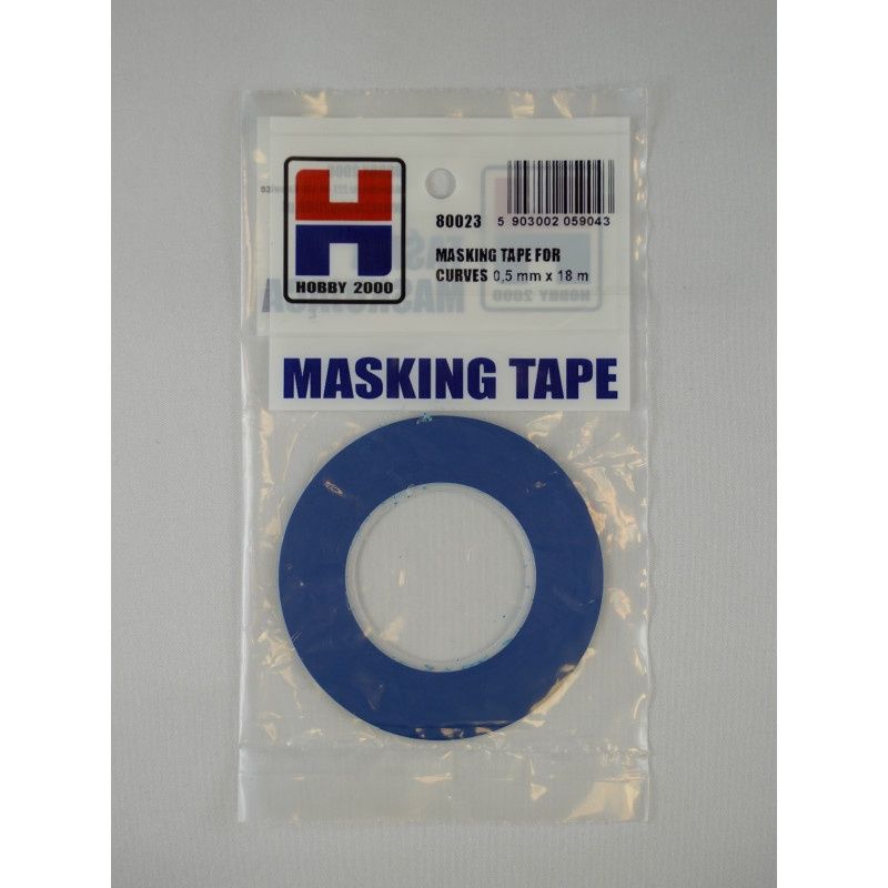 80023 - Masking Tape For Curves 0,5mm x 18m