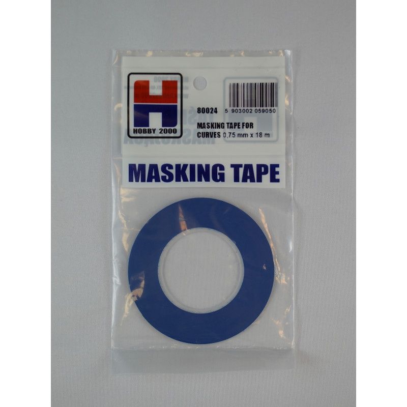 80024 - Masking Tape For Curves 0,75mm x 18m