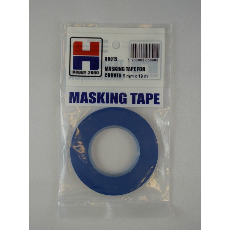 80019 - Masking Tape For Curves 5mm x 18m