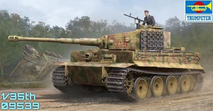 09539 - Pz.Kpfw.VI Ausf.E Sd.Kfz.181 Tiger I (Medium Production) w/Zimmerit - 1:35