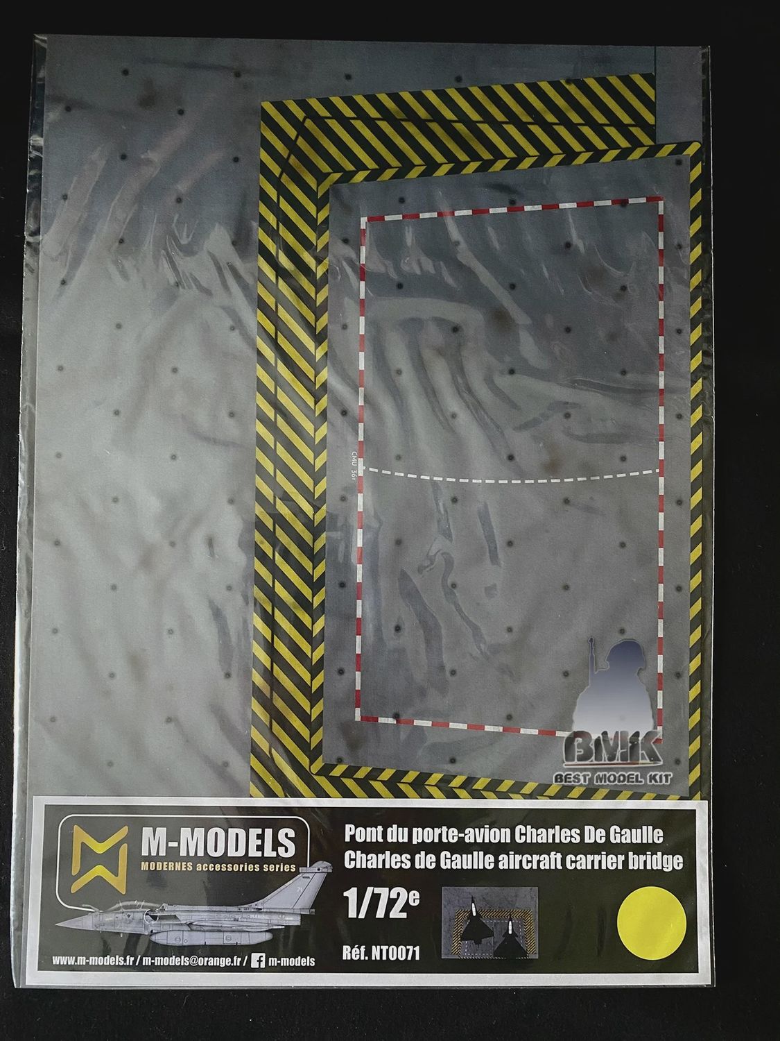 NT0071 - Charles de Gaulle aircraft carrier bridge - 1:72