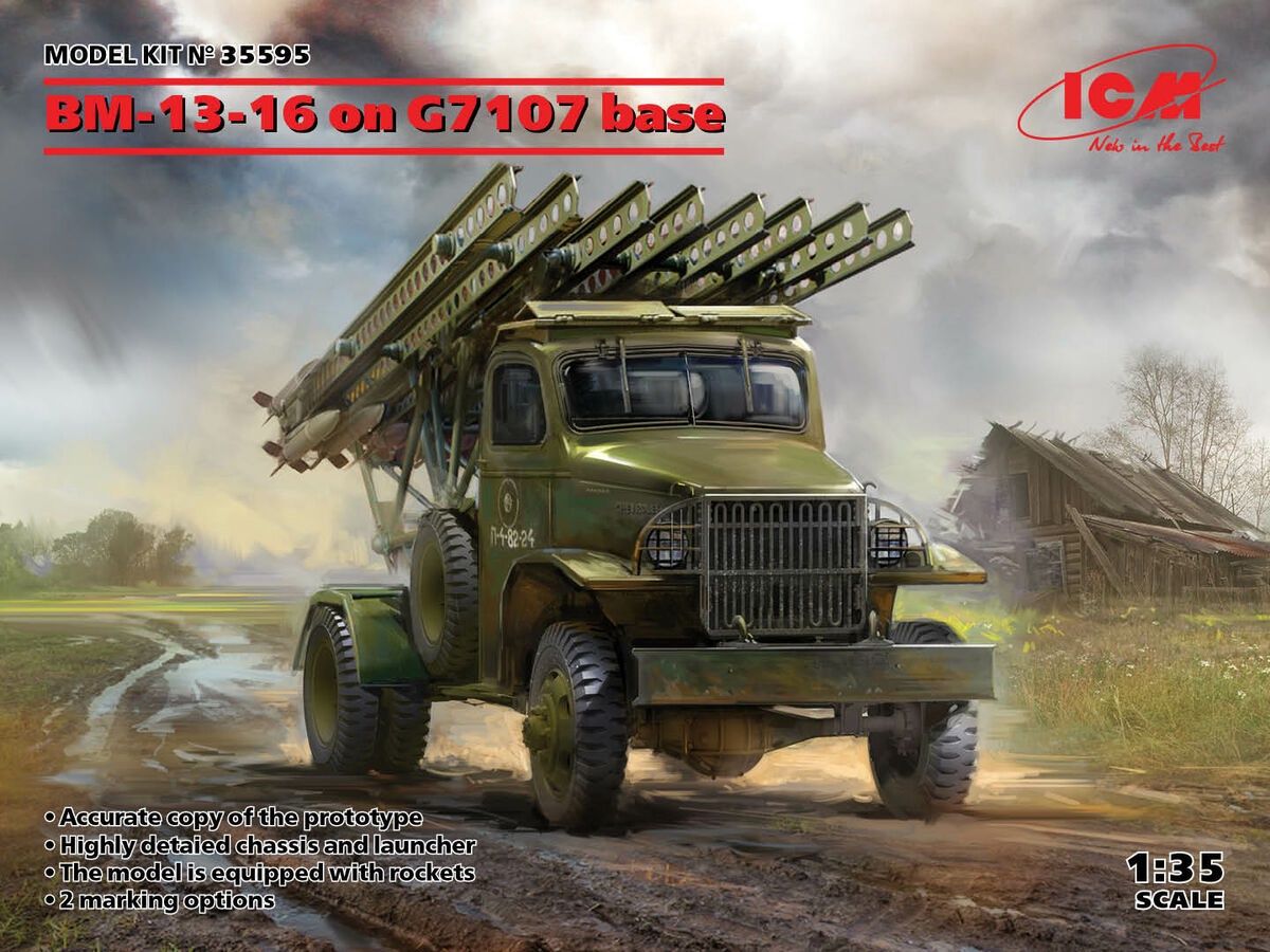 35595 - BM-13-16 on G7107 base - 1:35