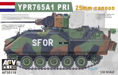 AF35119 - YPR-765A1 PRI SFOR 25mm cannon - 1:35