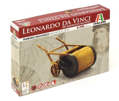 3106 - Leonardo Da Vinci - Mechanical Drum