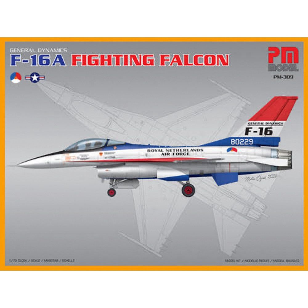 PM-309 - F-16A Fighting Falcon Dutch &amp; US Air Forces - 1:72