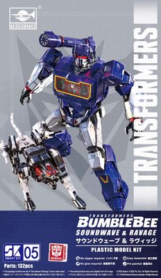 08112/SK05 - Transformers BumbleBee Soundwave &amp; Ravage