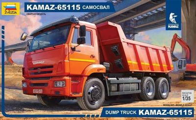 3650 - Dump Truck KAMAZ-65115 - 1:35