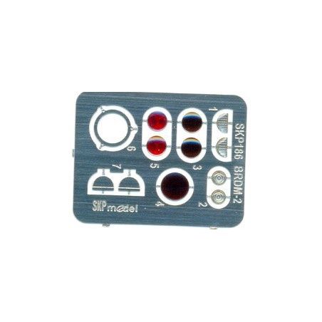 SKP186 - Lenses and Taillights for BRDM-2 - 1:35
