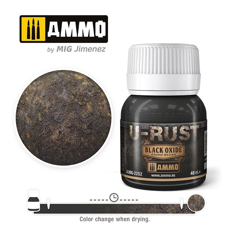 A.MIG-2252 - U-RUST - Black Oxide - 40ml